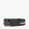 Ceinture en sangle tissée à boucle à rouleau Ceinture en sangle tissée à boucle à rouleau