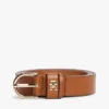 Ceinture fine en cuir monogrammée Ceinture fine en cuir monogrammée