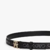 Ceinture jacquard à boucle monogramme Ceinture jacquard à boucle monogramme