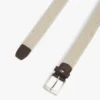 Ceinture élastique tissée à boucle carrée Ceinture élastique tissée à boucle carrée