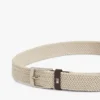 Ceinture élastique tissée à boucle carrée Ceinture élastique tissée à boucle carrée