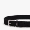 Ceinture élastique tissée à boucle carrée Ceinture élastique tissée à boucle carrée