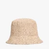 Chapeau bob en raphia crocheté Chapeau bob en raphia crocheté