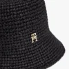 Chapeau bob en raphia crocheté Chapeau bob en raphia crocheté