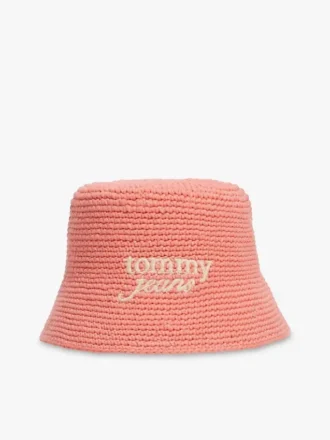 Chapeau de pêcheur au crochet Tommy Jeans