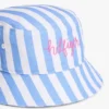 Chapeau de pêcheur rayé pour enfant