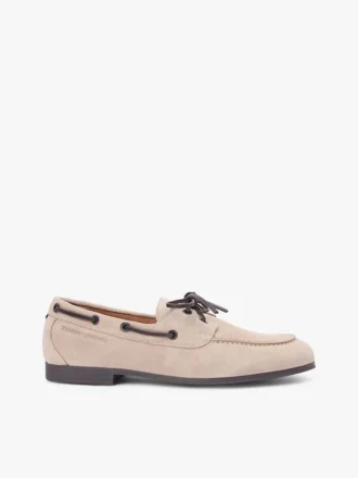 Chaussures bateau en daim souples