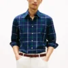 Chemise All-Day à carreaux Windowpane, coupe classique Chemise All-Day à carreaux Windowpane, coupe classique