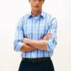 Chemise All-Day à carreaux Windowpane, coupe classique Chemise All-Day à carreaux Windowpane, coupe classique