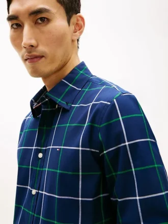 Chemise All-Day à carreaux Windowpane, coupe classique