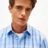 Chemise All-Day à carreaux Windowpane, coupe classique Chemise All-Day à carreaux Windowpane, coupe classique