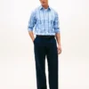 Chemise All-Day à carreaux Windowpane, coupe classique Chemise All-Day à carreaux Windowpane, coupe classique