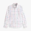 Chemise All-Day à carreaux Windowpane, coupe classique Chemise All-Day à carreaux Windowpane, coupe classique