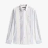 Chemise All-Day à rayures mélangées, coupe classique