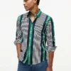 Chemise All-Day à rayures rétro, coupe classique Chemise All-Day à rayures rétro, coupe classique
