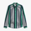 Chemise All-Day à rayures rétro, coupe classique Chemise All-Day à rayures rétro, coupe classique