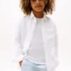 Chemise ample en lin mélangé pour enfant