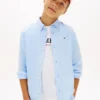 Chemise ample en lin mélangé pour enfant