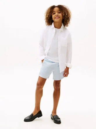 Chemise ample en lin mélangé pour enfant