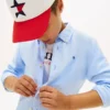 Chemise ample en lin mélangé pour enfant