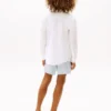 Chemise ample en lin mélangé pour enfant
