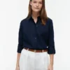Chemise ample en mélange de lin Chemise ample en mélange de lin