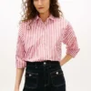 Chemise ample en popeline à rayures Chemise ample en popeline à rayures