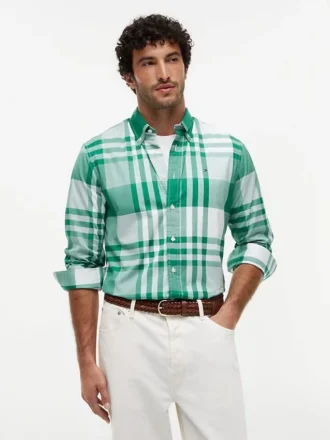 Chemise à carreaux coupe classique All-Day