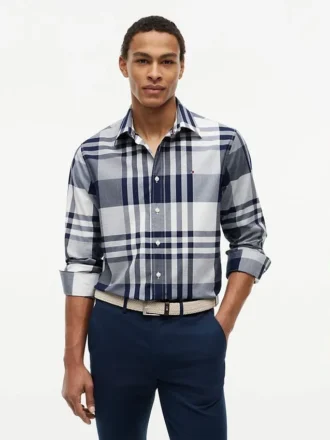 Chemise à carreaux coupe classique All-Day