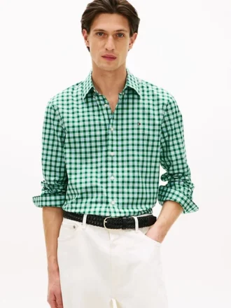 Chemise à carreaux coupe classique All-Day