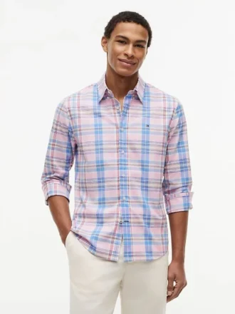Chemise à carreaux coupe classique All-Day