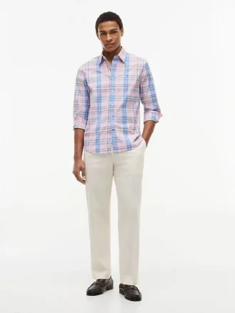 Chemise à carreaux coupe classique All-Day