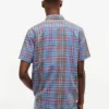 Chemise à carreaux en lin mélangé, coupe classique Chemise à carreaux en lin mélangé, coupe classique