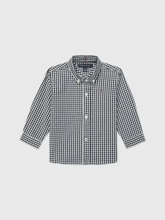 Chemise à carreaux pour bébés