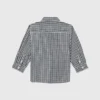 Chemise à carreaux pour bébés