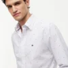 Chemise coupe Fil à pois sur toute la surface, coupe classique Chemise coupe Fil à pois sur toute la surface, coupe classique