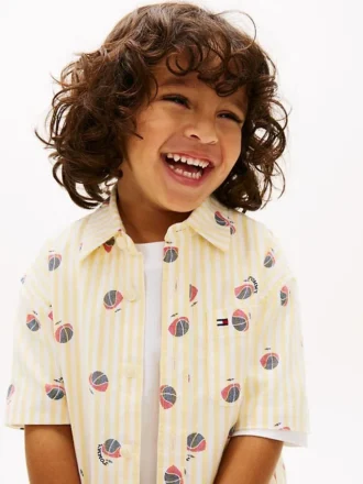 Chemise de basket-ball pour enfant avec poche extensible