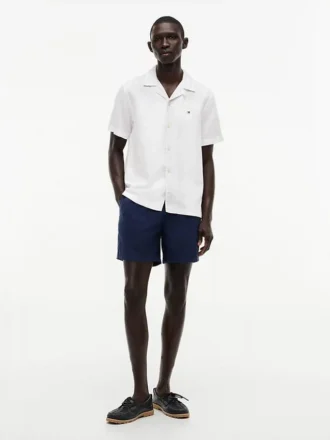 chemise de camp en coton et lin coupe classique 2 5 330x440 - Chemise de camp en coton et lin, coupe classique