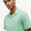 Chemise de camp en coton et lin, coupe classique Chemise de camp en coton et lin, coupe classique