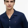 Chemise de camp en coton et lin, coupe classique Chemise de camp en coton et lin, coupe classique