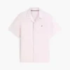 Chemise de camp en coton et lin, coupe classique Chemise de camp en coton et lin, coupe classique