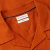 Chemise de camp en coton et lin, coupe classique Chemise de camp en coton et lin, coupe classique
