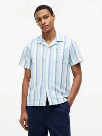 Chemise de camp en sergé à coupe classique