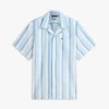 Chemise de camp en sergé à coupe classique Chemise de camp en sergé à coupe classique