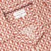 Chemise de camp à imprimé solaire, coupe classique