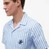 Chemise de camping rayée au toucher papier Chemise de camping rayée au toucher papier