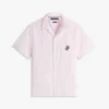 Chemise de camping rayée au toucher papier Chemise de camping rayée au toucher papier