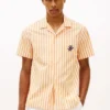 Chemise de camping rayée effet papier Chemise de camping rayée effet papier