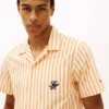 Chemise de camping rayée effet papier Chemise de camping rayée effet papier