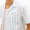 Chemise de camping à rayures en dobby, coupe classique Chemise de camping à rayures en dobby, coupe classique